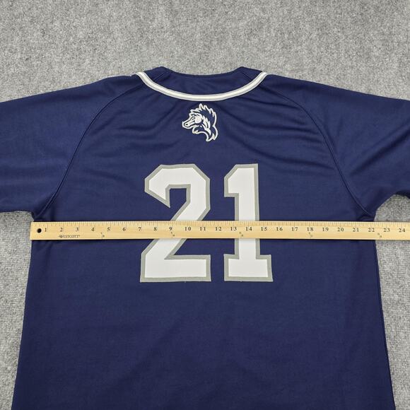 Forsyth Baseball Jersey Womens 2XL Button Front Pro Look NCAA Softball 21 - Picture 4 of 15